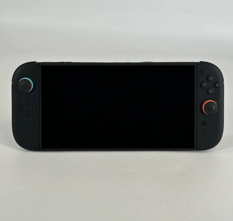 Front of the black Switch 2 console