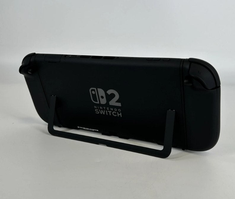 Back of the black Switch 2 console